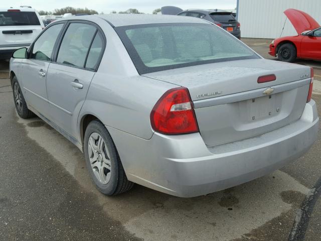 1G1ZS58N47F254700 - 2007 CHEVROLET MALIBU LS ვერცხლისფერი ფოტო 3