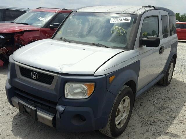 5J6YH18336L006053 - 2006 HONDA ELEMENT LX SILVER photo 2