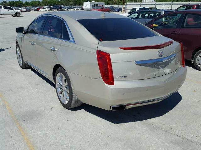 2G61M5S3XE9230321 - 2014 CADILLAC XTS LUXURY BEIGE photo 3