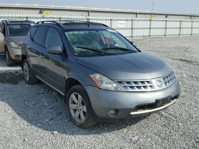 JN8AZ08T37W523808 - 2007 NISSAN MURANO SL GRAY photo 1