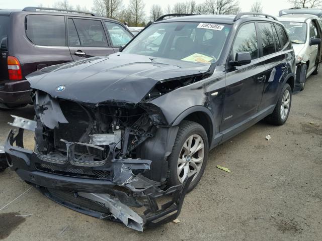 WBXPC93479WJ28709 - 2009 BMW X3 XDRIVE3 Schwarz Foto 2