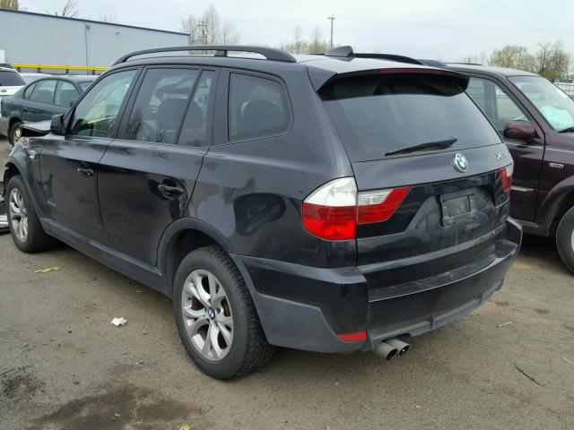 WBXPC93479WJ28709 - 2009 BMW X3 XDRIVE3 Schwarz Foto 3