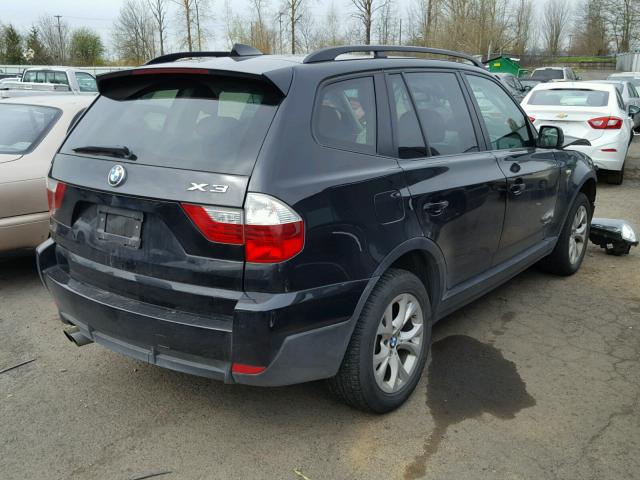 WBXPC93479WJ28709 - 2009 BMW X3 XDRIVE3 Schwarz Foto 4