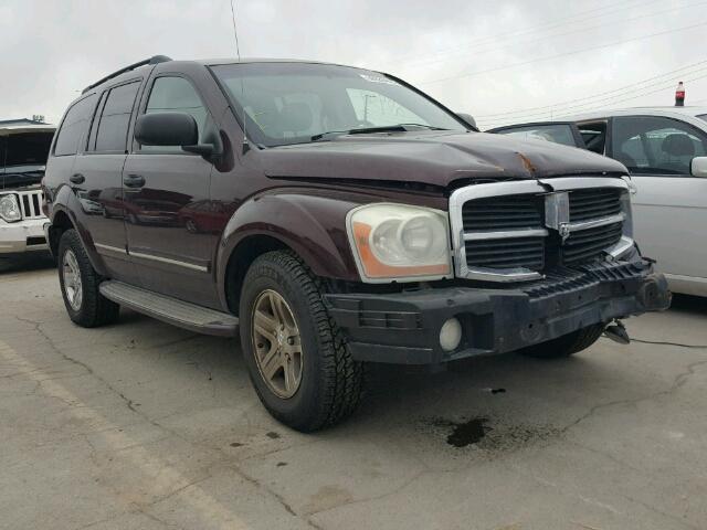 1D4HB58D35F538653 - 2005 DODGE DURANGO LI PURPLE photo 1