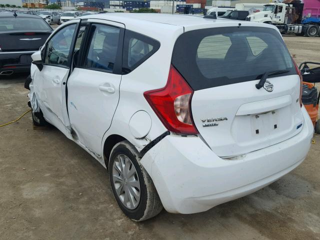 3N1CE2CP8GL398836 - 2016 NISSAN VERSA NOTE WHITE photo 3