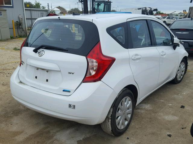 3N1CE2CP8GL398836 - 2016 NISSAN VERSA NOTE WHITE photo 4