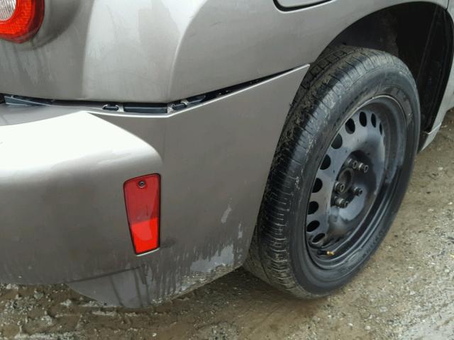 3GNBAAFW1BS580031 - 2011 CHEVROLET HHR LS GRAY photo 9