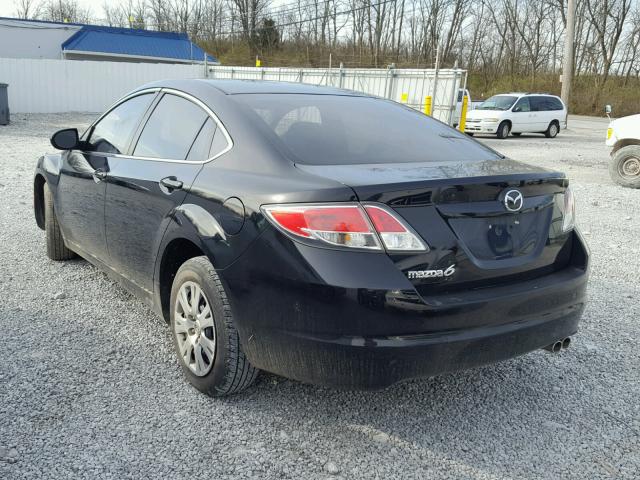 1YVHP81A895M37260 - 2009 MAZDA 6 I BLACK photo 3