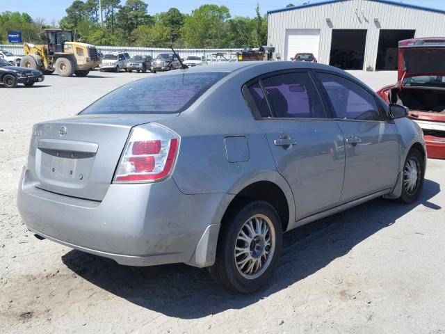 3N1AB61E49L628285 - 2009 NISSAN SENTRA 2.0 GRAY photo 4