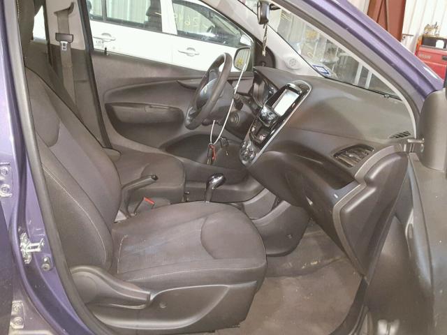 KL8CB6SA4HC730710 - 2017 CHEVROLET SPARK LS PURPLE photo 5