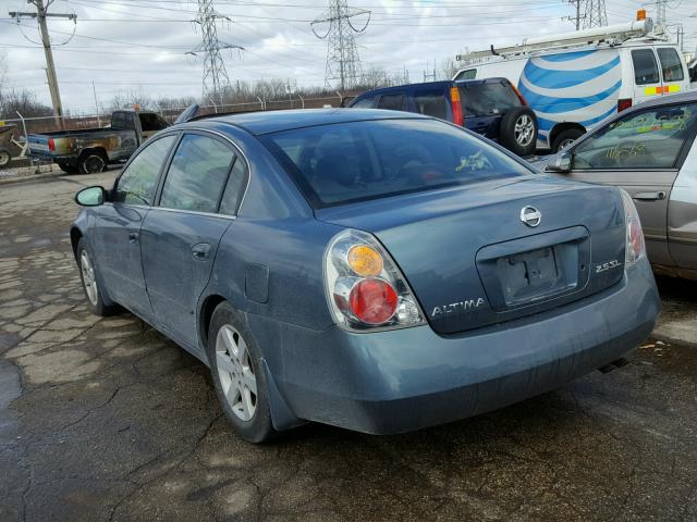 1N4AL11D62C272675 - 2002 NISSAN ALTIMA BAS BLUE photo 3