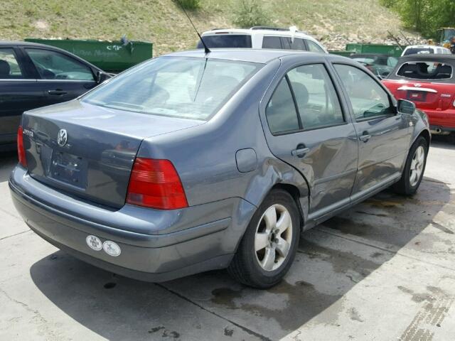 3VWSK69M33M106694 - 2003 VOLKSWAGEN JETTA GLS GRAY photo 4