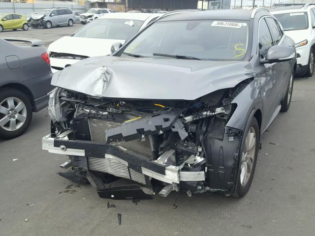 SJKCH5CP9HA022755 - 2017 INFINITI QX30 BASE GRAY photo 9