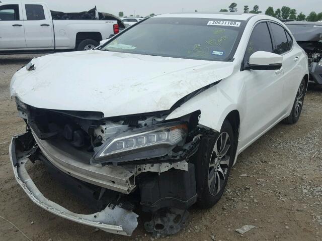 19UUB1F56HA004386 - 2017 ACURA TLX TECH WHITE photo 2