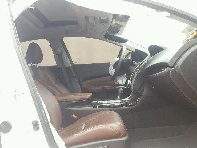 19UUB1F56HA004386 - 2017 ACURA TLX TECH WHITE photo 5