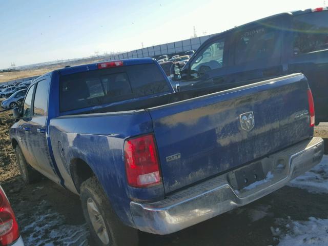 1C6RR7TT7HS766200 - 2017 RAM 1500 SLT BLUE photo 3