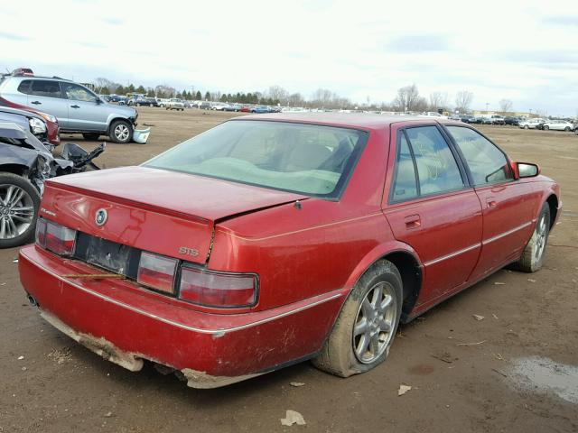 1G6KY5292VU802398 - 1997 CADILLAC SEVILLE ST RED photo 4