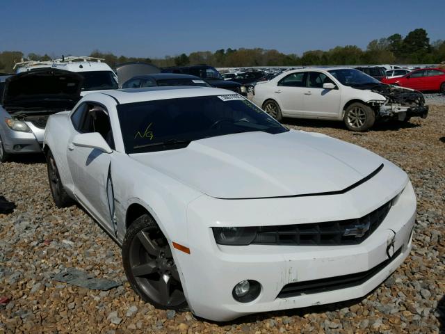 2G1FB1E31D9190635 - 2013 CHEVROLET CAMARO LT WHITE photo 1