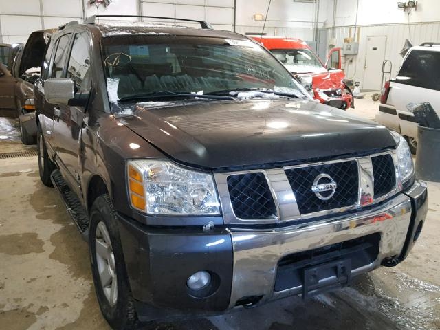 5N1AA08B26N727672 - 2006 NISSAN ARMADA SE CHARCOAL photo 1