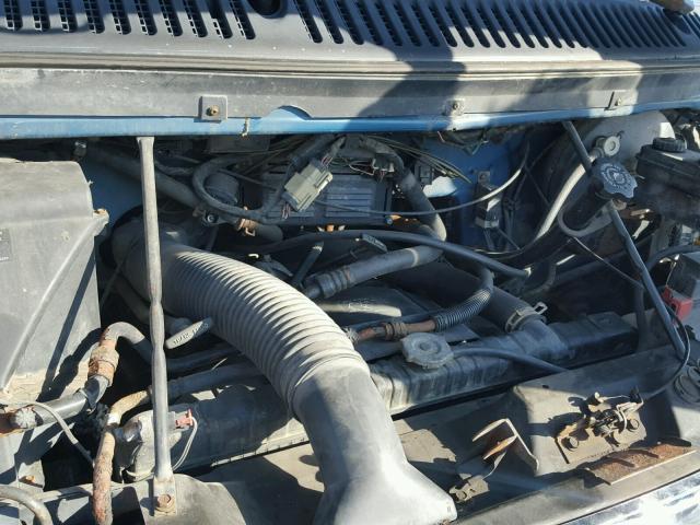 2B6HB21X7SK567297 - 1995 DODGE RAM VAN B2 BLUE photo 7