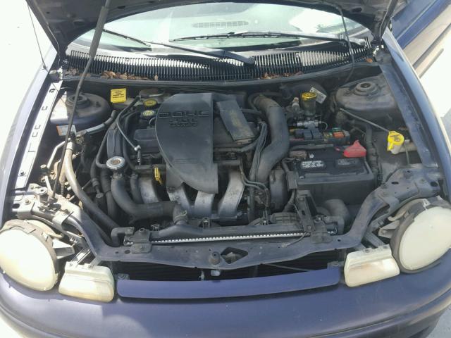 1B3ES47Y4WD617715 - 1998 DODGE NEON HIGHL PURPLE photo 7