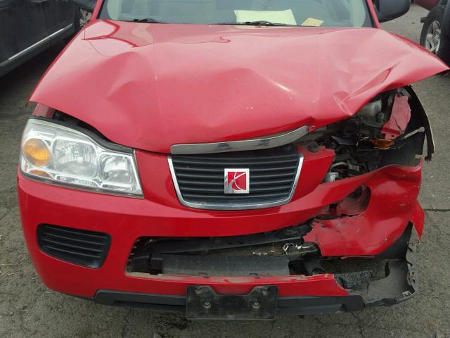 5GZCZ23D27S845703 - 2007 SATURN VUE RED photo 7