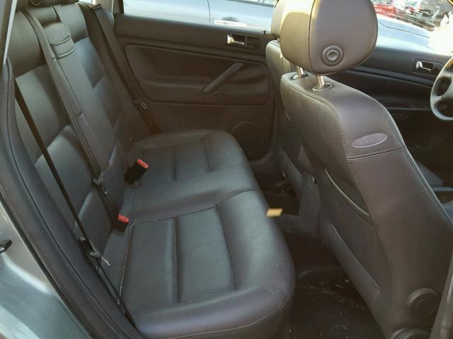 WVWAD63B45P059673 - 2005 VOLKSWAGEN PASSAT GLS GRAY photo 6