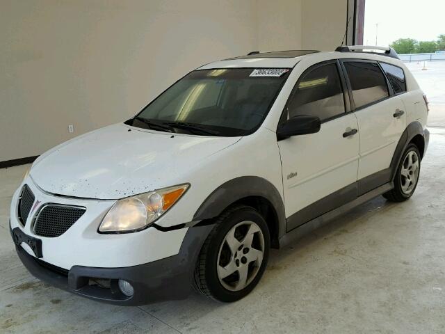 5Y2SL65827Z413562 - 2007 PONTIAC VIBE WHITE photo 2