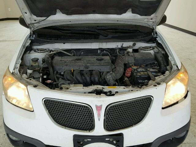 5Y2SL65827Z413562 - 2007 PONTIAC VIBE WHITE photo 7