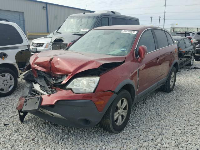 3GSCL33P08S681350 - 2008 SATURN VUE XE RED photo 2