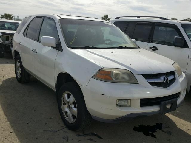 2HNYD18295H500836 - 2005 ACURA MDX WHITE photo 1