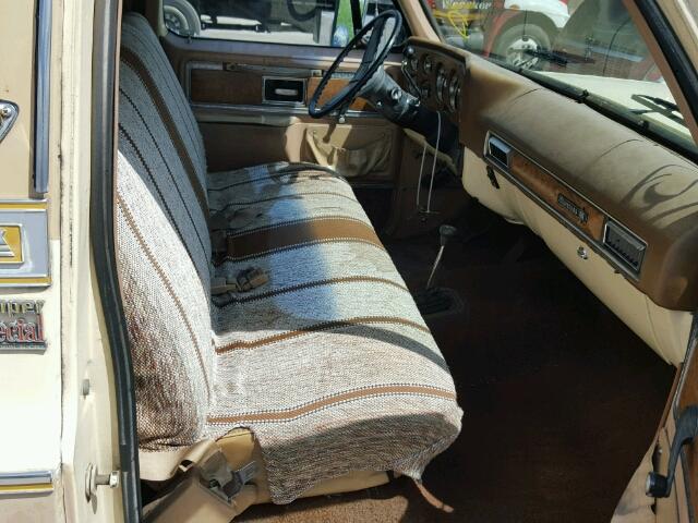 CKR247F370809 - 1977 CHEVROLET K20 BEIGE photo 5