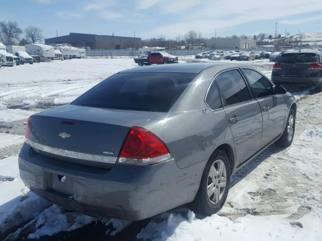 2G1WB55KX79188515 - 2007 CHEVROLET IMPALA LS GRAY photo 4