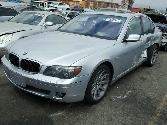 WBAHL83586DT00514 - 2006 BMW 750 I SILVER photo 2