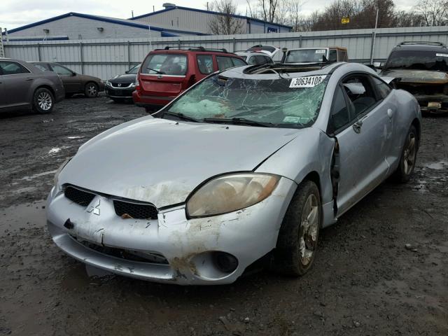 4A3AK24F77E021379 - 2007 MITSUBISHI ECLIPSE GS SILVER photo 2