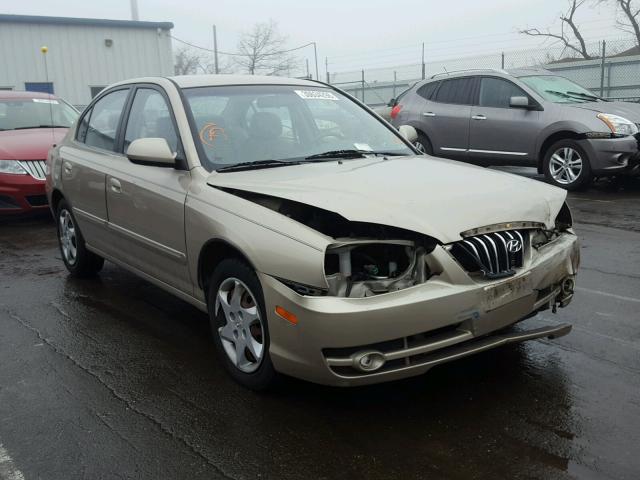 KMHDN46D06U375596 - 2006 HYUNDAI ELANTRA GL BEIGE photo 1