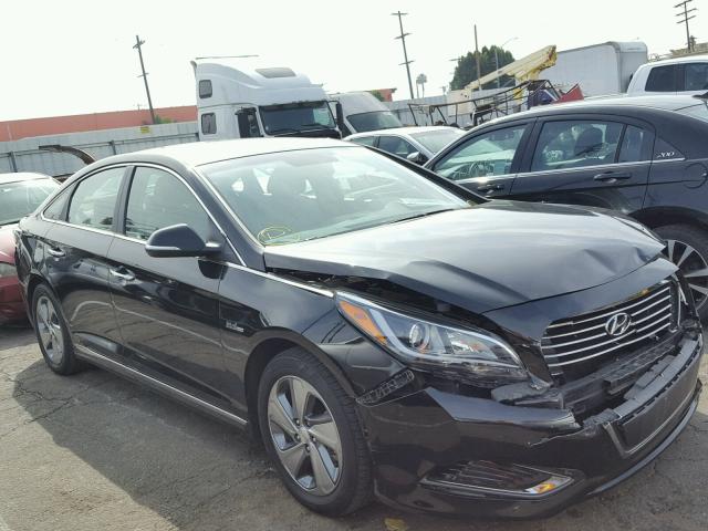 KMHE14L2XGA024779 - 2016 HYUNDAI SONATA PLU BLACK photo 1