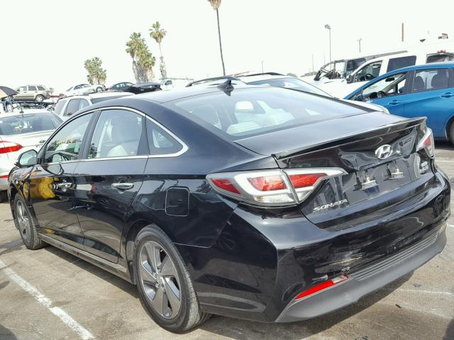 KMHE14L2XGA024779 - 2016 HYUNDAI SONATA PLU BLACK photo 3