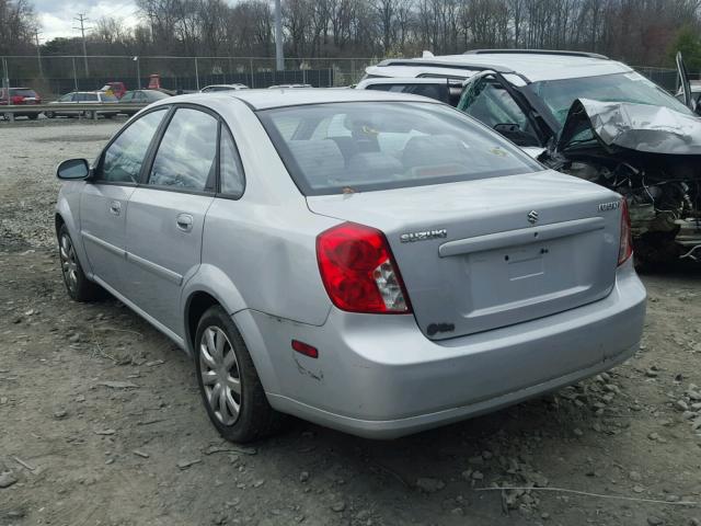 KL5JD52Z54K972680 - 2004 SUZUKI FORENZA S SILVER photo 3