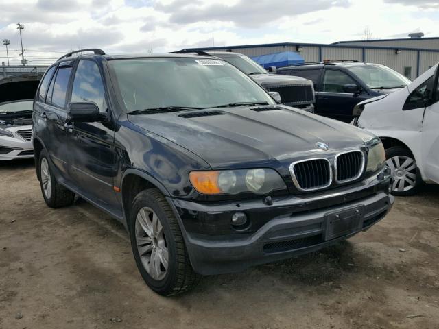 5UXFA53592LP49679 - 2002 BMW X5 3.0I BLACK photo 1