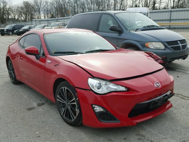 JF1ZNAA10D2701207 - 2013 TOYOTA SCION FR-S RED photo 1