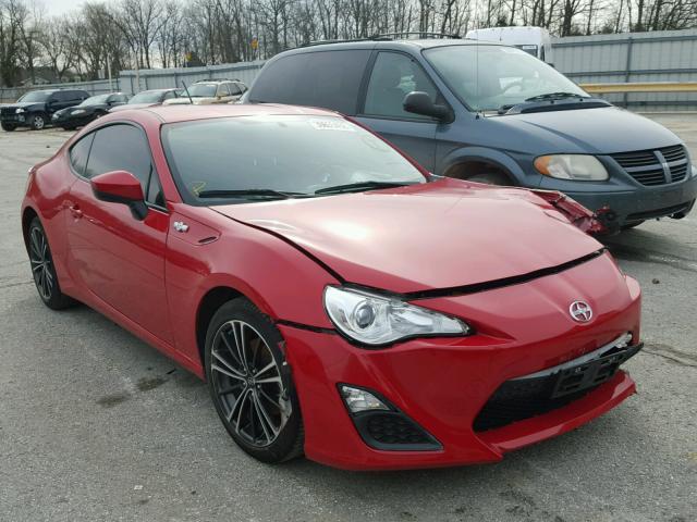 JF1ZNAA10D2701207 - 2013 TOYOTA SCION FR-S წითელი ფოტო 1
