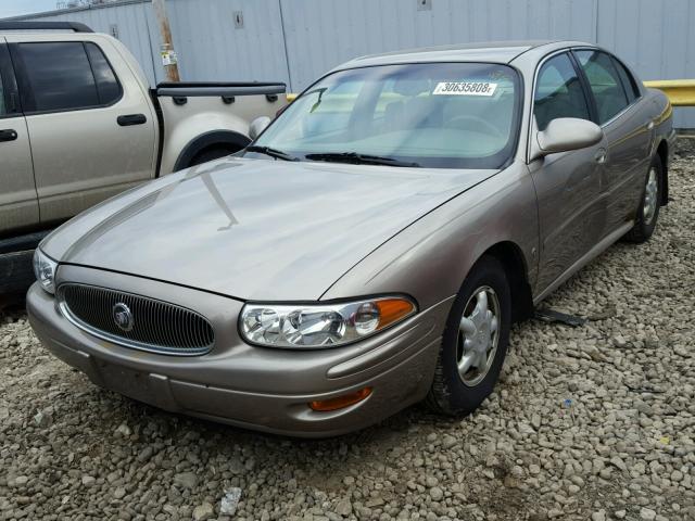 1G4HP54K91U178406 - 2001 BUICK LESABRE CU BEIGE photo 2