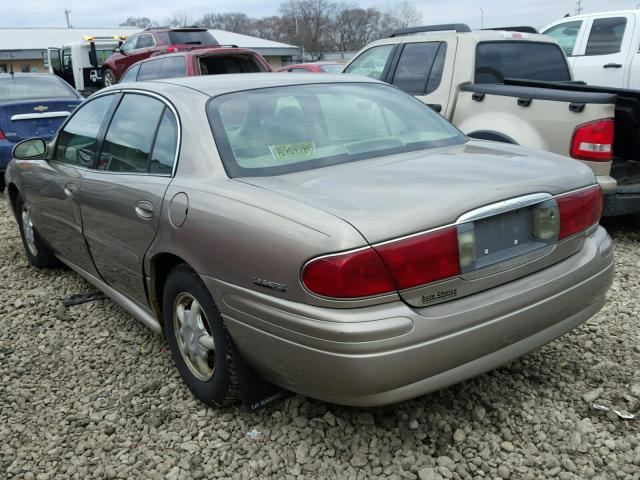 1G4HP54K91U178406 - 2001 BUICK LESABRE CU BEIGE photo 3