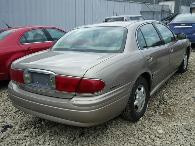 1G4HP54K91U178406 - 2001 BUICK LESABRE CU BEIGE photo 4