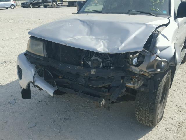 JA4MT21H02P007592 - 2002 MITSUBISHI MONTERO SP SILVER photo 9