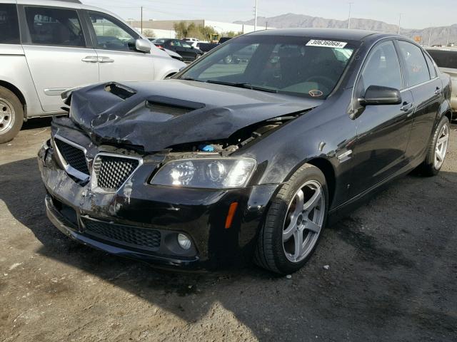 6G2EC57Y79L158389 - 2009 PONTIAC G8 GT BLACK photo 2