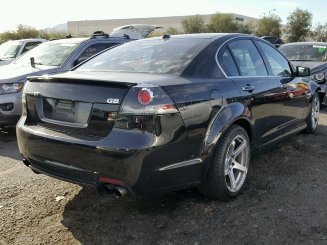 6G2EC57Y79L158389 - 2009 PONTIAC G8 GT BLACK photo 4