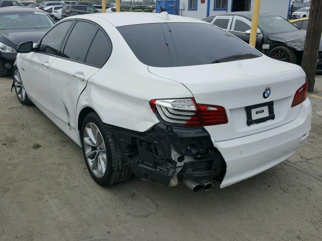 WBA5A5C59FD514418 - 2015 BMW 528 I WHITE photo 3