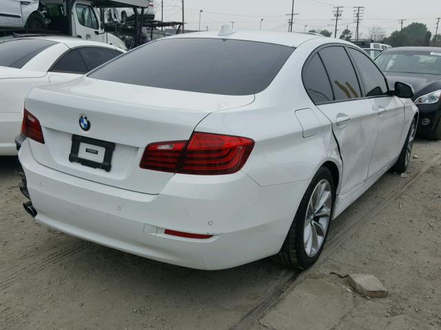 WBA5A5C59FD514418 - 2015 BMW 528 I WHITE photo 4